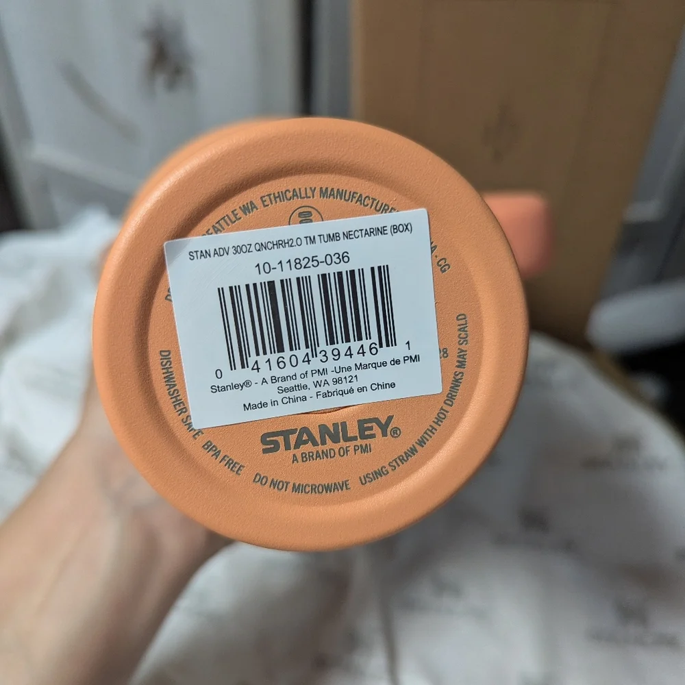 New STANLEY Quencher H2.0 Flowstate Tumbler cup 30 OZ Nectarin Fall 🍂🍁